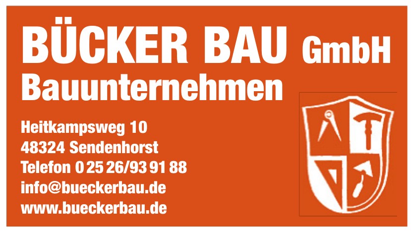 Bücker Bau GmbH Bauunternehmen