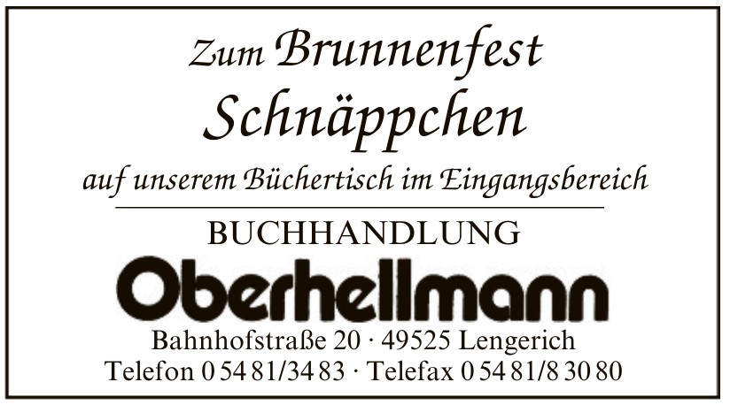 Buchhandlung Oberhellmann