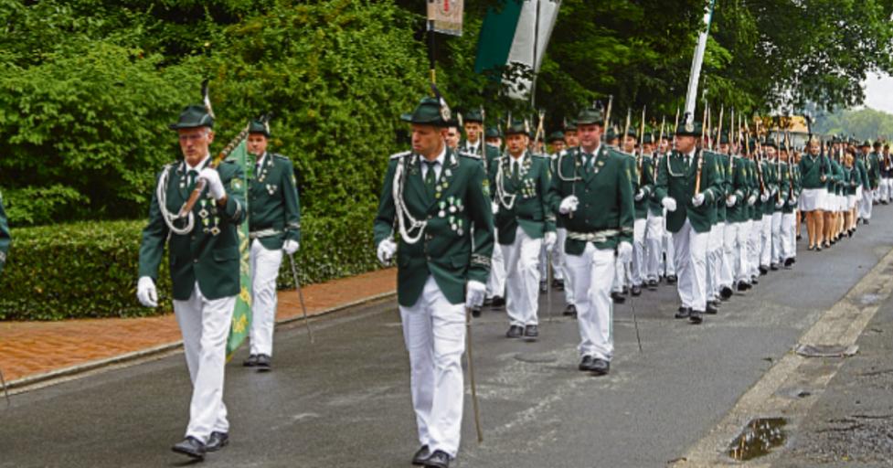 Die Schützenbruderschaft St. Hubertus Gröblingen-Velsen feiert am kommenden Wochenende ihr Schützenfest.