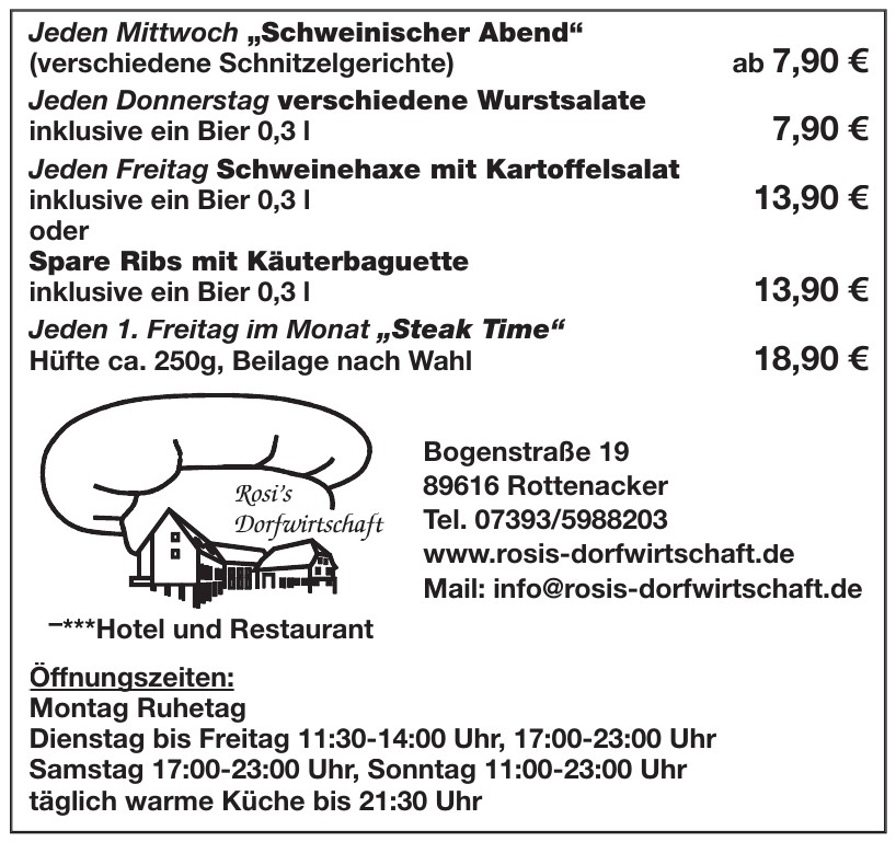 Rosi’s Dorfwirtschaf