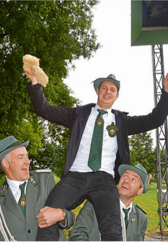 Robert Telker holte 2015 den Vogel von der Stange. Foto: aho