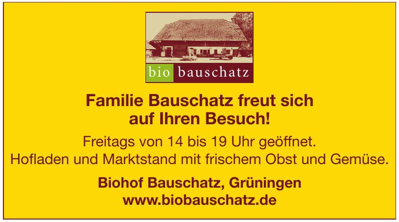 Einkaufen in der Region Nehmen Sie sich die Zeit für die