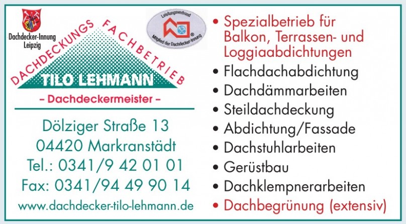 Tilo Lehmann Dachdeckermeister