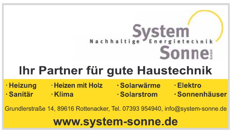 System Sonne GmbH