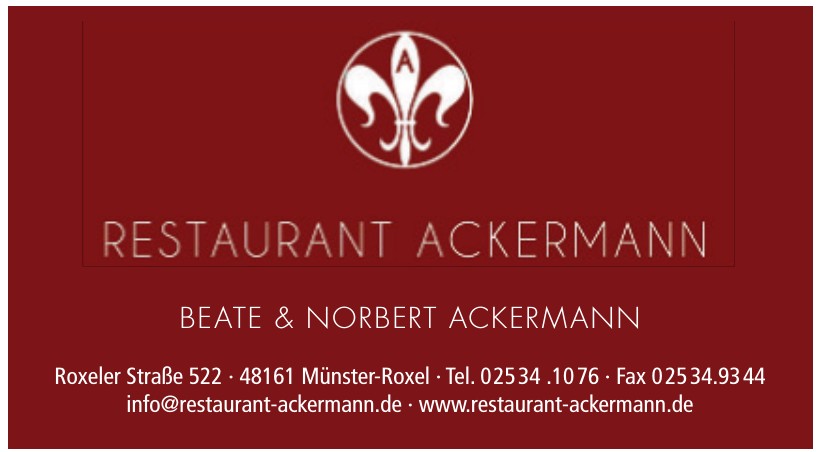 Restaurant Ackermann