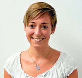 Auszubildende Magdalena Vögele
