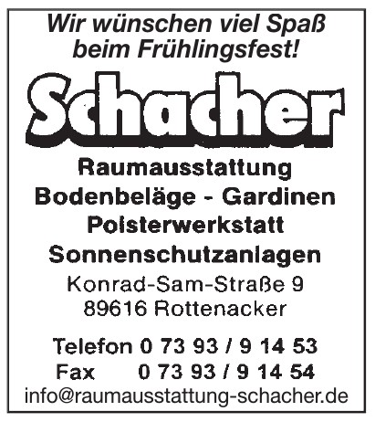Raumausstattung Schacher