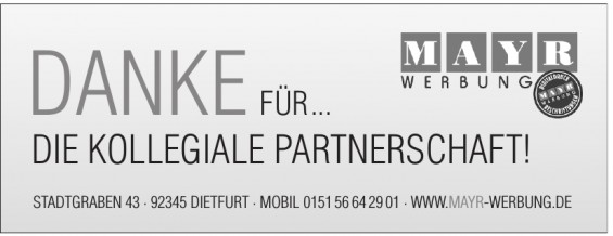 Mayr Werbung