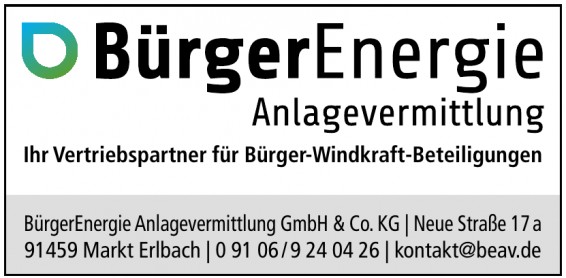 BürgerEnergie Anlagevermittlung GmbH & Co. KG