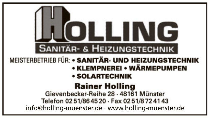 Holling Sanitär- & Heizungstechnik