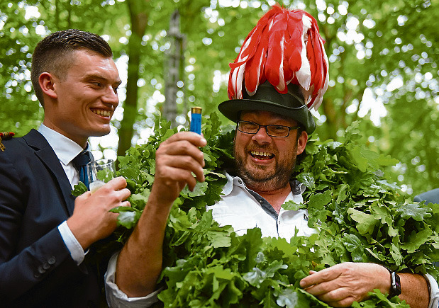 Im vergangenen Jahr konnte sich Sven Pöpping über die Königswürde freuen. Wer ihm ins Amt folgt, entscheidet sich an diesem Wochenende. Foto: hbm