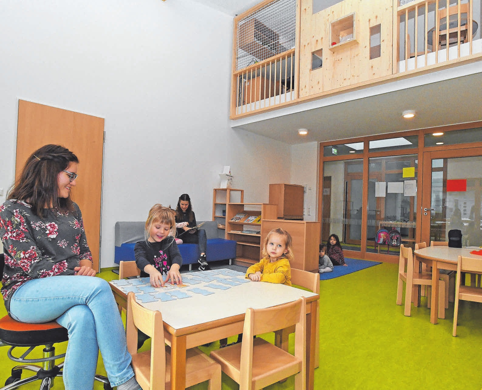 Einweihung und Tag der offenen Tür im Kindergarten-Neubau in Schwendi