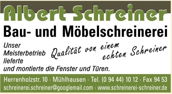 Albert Schreiner Bau- und Möbelschreinerei