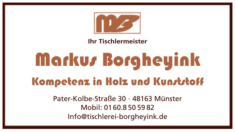 Markus Borgheyink
