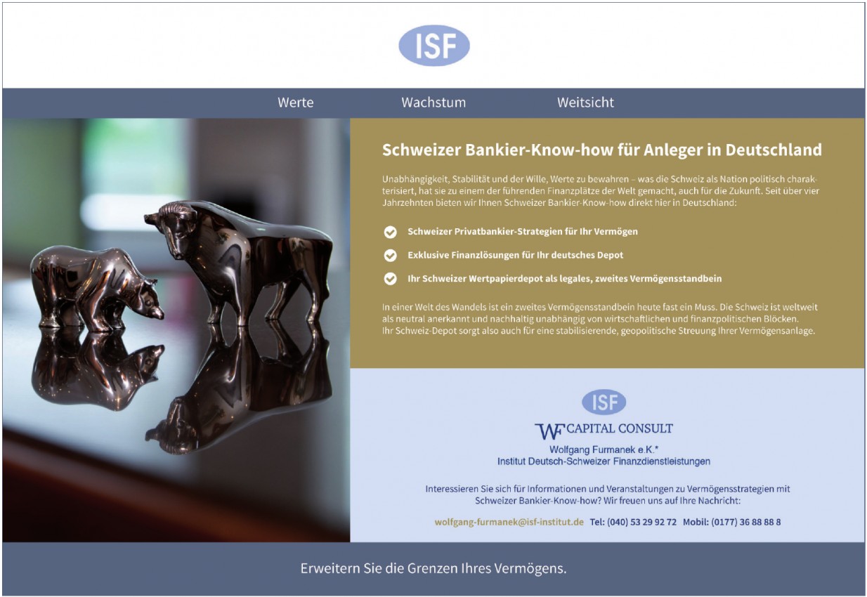 ISF Capital Consult Wolfgang Furmanek e.K.