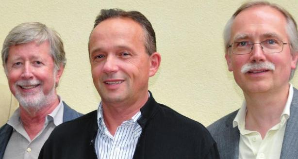 Dr. Stefan Geist, Dr. Peter Paluchowski und Dr. Christian Wilke (v.l.)