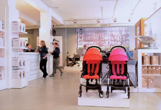 Der Store der FamilienBande in der City