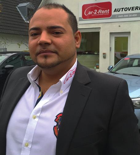 David Diaz vermietet gern schicke Autos wie den Mustang (u.), schätzt sein engagiertes Team und kreiert immer wieder besondere Aktionen, zum Beispiel das Valet-Parking (o.), bei dem die Gäste bis zum Roten Teppich vorfahren Fotos: Car2rent David Diaz vermietet gern schicke Autos wie den Mustang (u.), schätzt sein engagiertes Team und kreiert immer wieder besondere Aktionen, zum Beispiel das Valet-Parking (o.), bei dem die Gäste bis zum Roten Teppich vorfahren Fotos: Car2rent