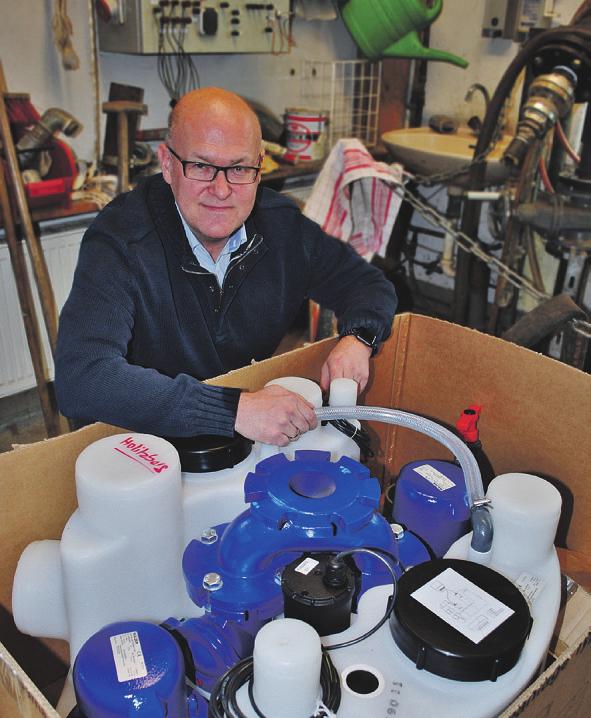 Ralf Jucknieß bietet mit seiner Firma den Rundum-Service, wenn es um die Reparatur und Wartung von Pumpen geht Ralf Jucknieß bietet mit seiner Firma den Rundum-Service, wenn es um die Reparatur und Wartung von Pumpen geht