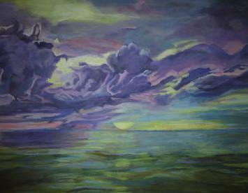 „Sonnenuntergang“ von Carola Krumme