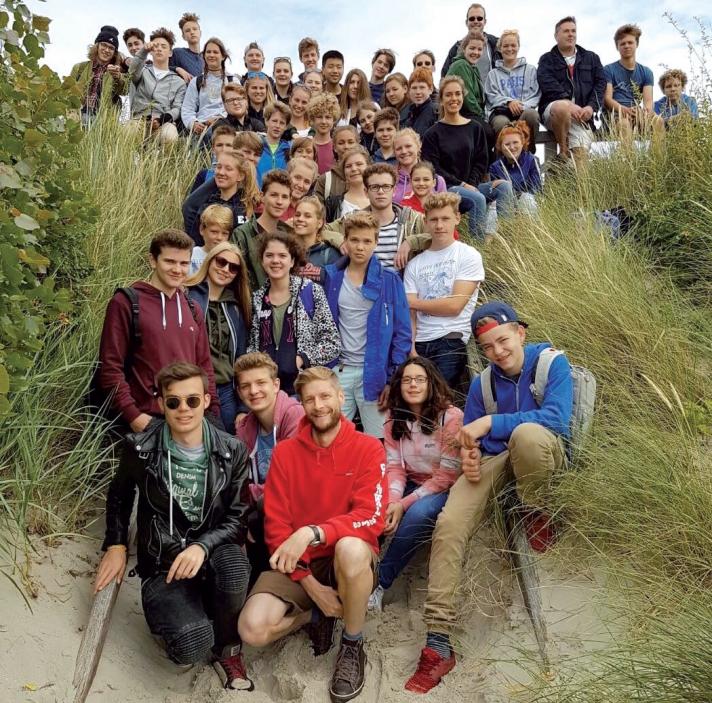Schüler des Gymnasiums Hochrad in Wyk auf Föhr