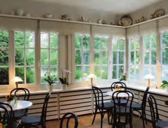 Gemütliches Ambiente im Info-Café Gemütliches Ambiente im Info-Café