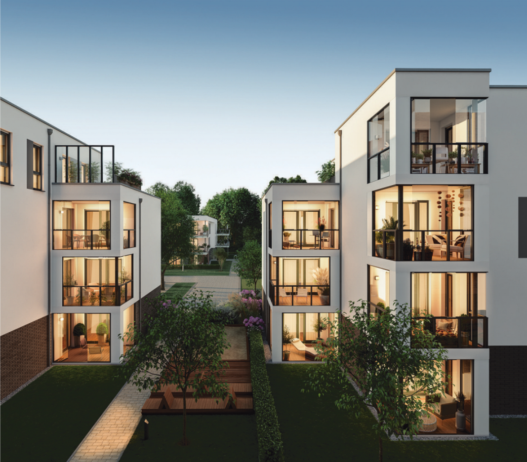 Das nachhaltige Wohnbauprojekt Aspelohe entsteht in Norderstedt, direkt vor den Toren Hamburgs Foto: PROJECT Immobilien Das nachhaltige Wohnbauprojekt Aspelohe entsteht in Norderstedt, direkt vor den Toren Hamburgs Foto: PROJECT Immobilien