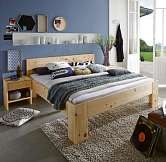 Ein individuelles natürliches Balkenbett aus Kernbuche aus der Tischlerei Holst Holst Ein individuelles natürliches Balkenbett aus Kernbuche aus der Tischlerei Holst Holst