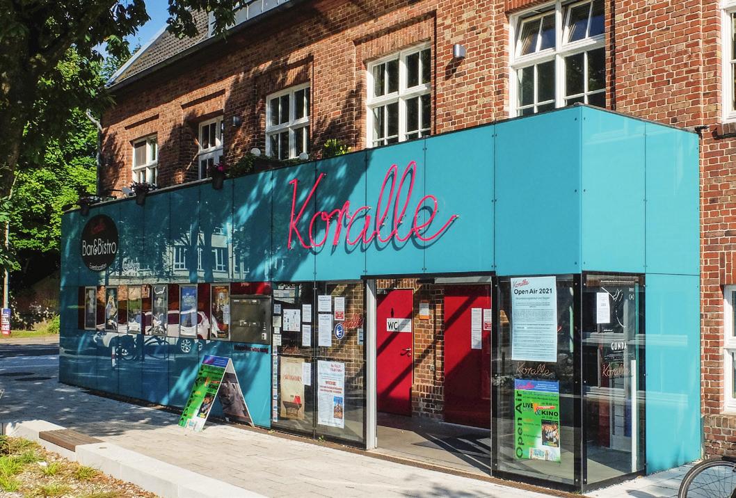 Ein ehemaligen Trafohäuschen als Kino Ein ehemaligen Trafohäuschen als Kino