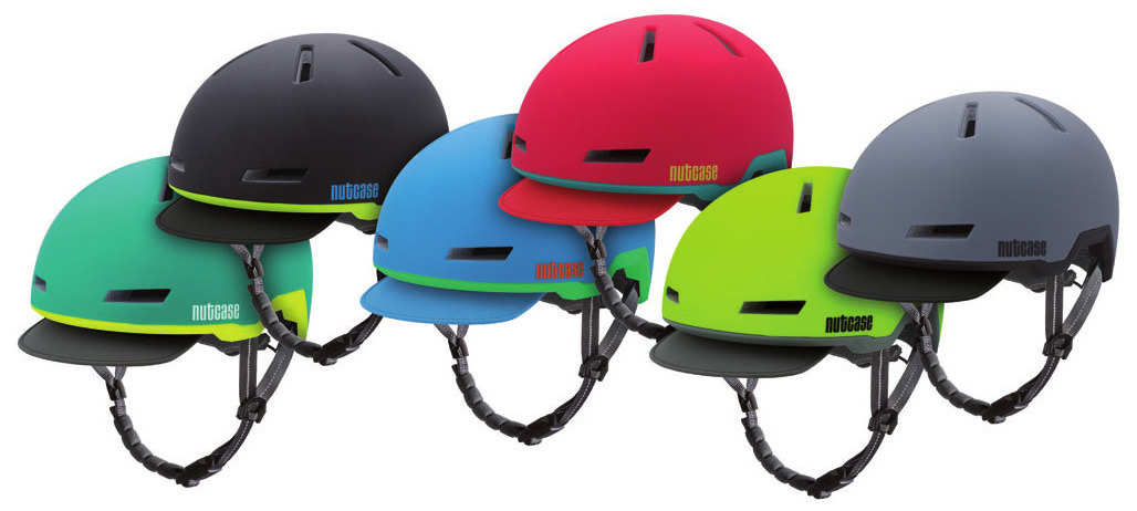 Der clevere Helm ist in sechs kräftigen Farben erhätlich