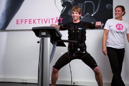 Kurze Trainingszeiten und schneller Erfolg bei 25minutes, FOTO: © VOLKER BOEHM