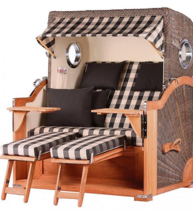 Strandkörbe aus dem Fachgeschäft in Delingsdorf bieten Schutz vor Wind und Sonne Foto: MD Strandkörbe aus dem Fachgeschäft in Delingsdorf bieten Schutz vor Wind und Sonne Foto: MD