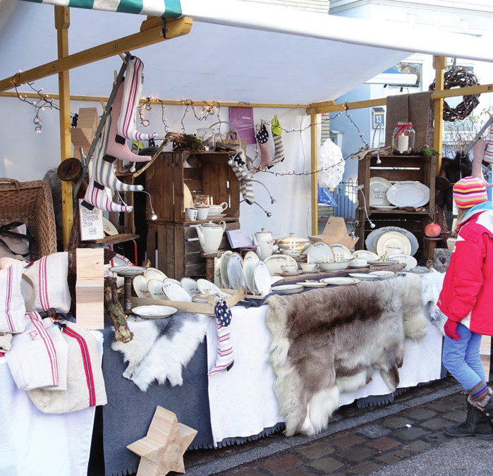 Kunsthandwerk auf dem Nienstedtener Marktplatz