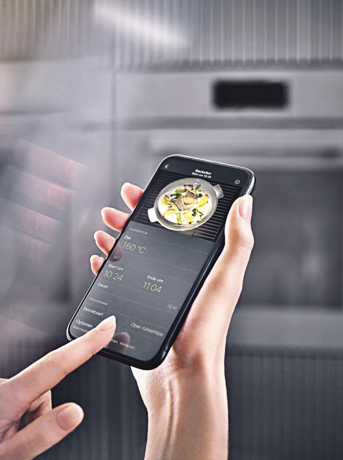 Die neuen Einbaugeräte der Generation 7000 von Miele sind intuitiv zu bedienen und machen vieles einfacher Foto: Miele Die neuen Einbaugeräte der Generation 7000 von Miele sind intuitiv zu bedienen und machen vieles einfacher Foto: Miele