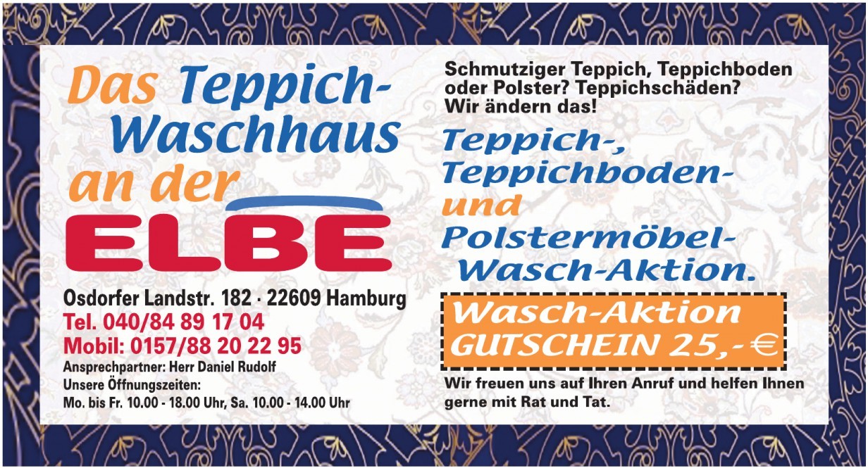 Das Teppich-Waschhaus an der ELBE