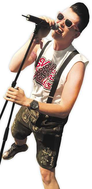 Joey Gabalögl präsentiert seine einzigartige Andreas Gabalier Double-Show Joey Gabalögl präsentiert seine einzigartige Andreas Gabalier Double-Show