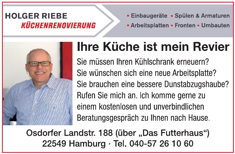 Holger Riebe - Küchenrenovierung