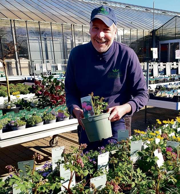 Kay Droege ist Staudenprofi. Mehr als über 100 Sorten hat er im Sortiment – passende Pflanztipps gibt es inklusive. Fotos: Tina Jordan Kay Droege ist Staudenprofi. Mehr als über 100 Sorten hat er im Sortiment – passende Pflanztipps gibt es inklusive. Fotos: Tina Jordan