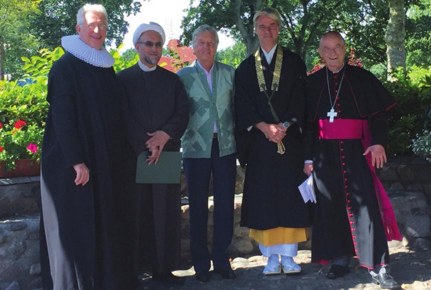 Alexander Röder, Dr. M. Razavi Rad, Albert Darboven, Andreas Fiol und Dr. Hans-Jochen Jaschke