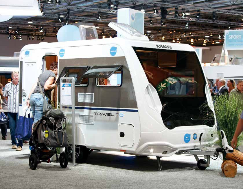 Modernste Rahmentechnologie macht den KNAUS TRAVELINO zu einem echten Leichtgewicht Foto: Messe Düsseldorf/ctillmann Modernste Rahmentechnologie macht den KNAUS TRAVELINO zu einem echten Leichtgewicht Foto: Messe Düsseldorf/ctillmann