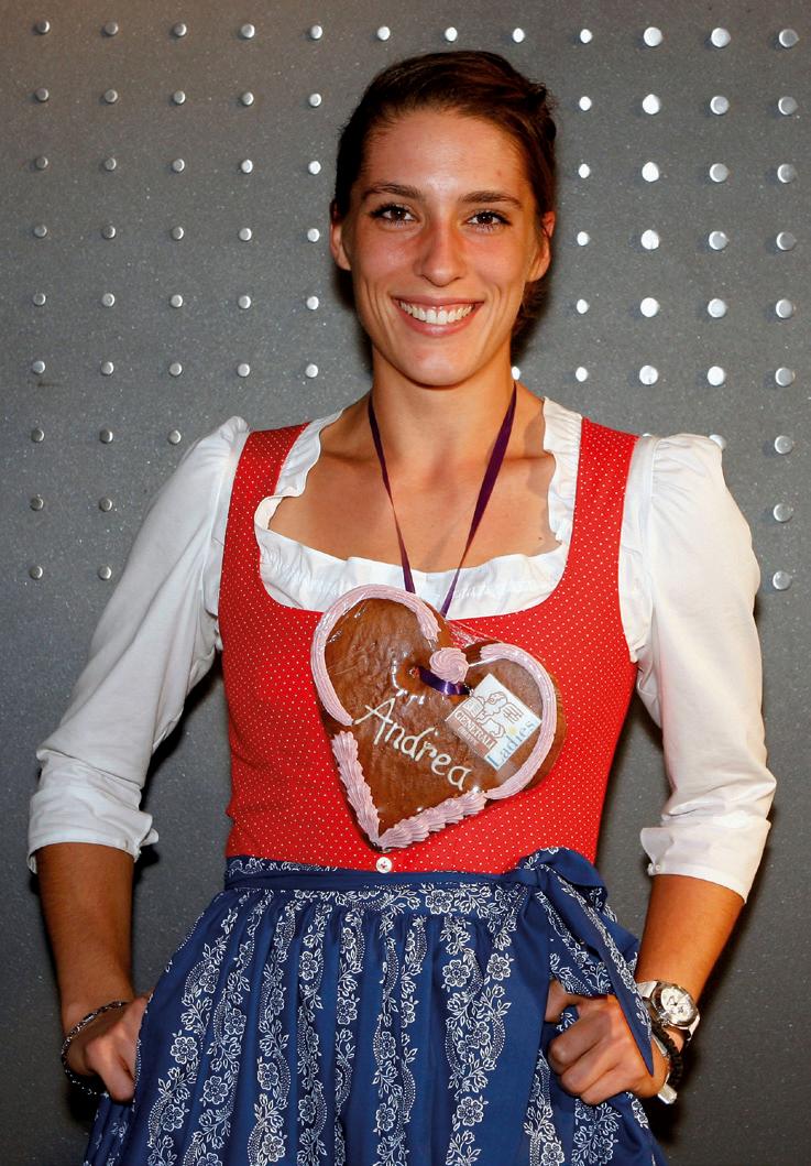 Auf der Players´ Night des WTA Turniers von Linz. Foto: Jürgen Hasenkopf Auf der Players´ Night des WTA Turniers von Linz. Foto: Jürgen Hasenkopf