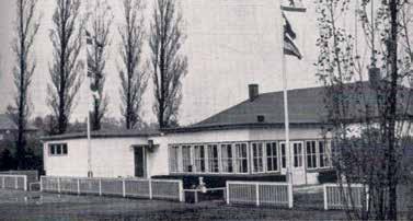 100 Jahre RHTC Rahlstedt. So sah das Clubhaus in den 50er Jahren aus. Foto: Rahlstedt 100 Jahre RHTC Rahlstedt. So sah das Clubhaus in den 50er Jahren aus. Foto: Rahlstedt