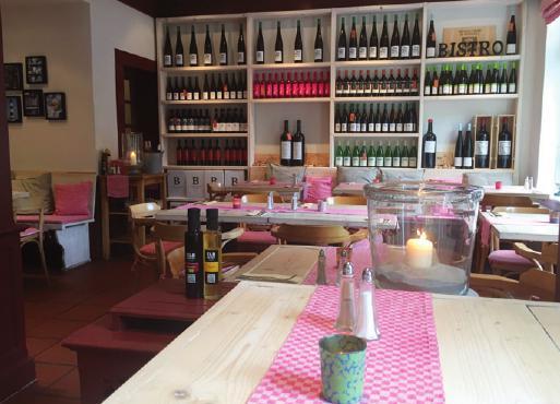 Das Bistro Elbwein in Blankenese