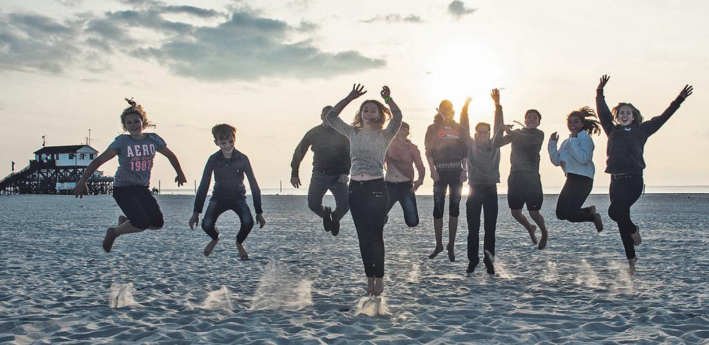 Eine breite Auswahl an sportlichen Aktivitäten bereichert den Internatsalltag. Foto: Nordsee Internat Eine breite Auswahl an sportlichen Aktivitäten bereichert den Internatsalltag. Foto: Nordsee Internat