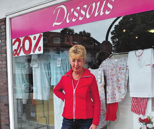 Doris Heise schließt nach 26 Jahren ihr Geschäft „Der Wäschetraum“ Fotos: Tina Jordan Doris Heise schließt nach 26 Jahren ihr Geschäft „Der Wäschetraum“ Fotos: Tina Jordan