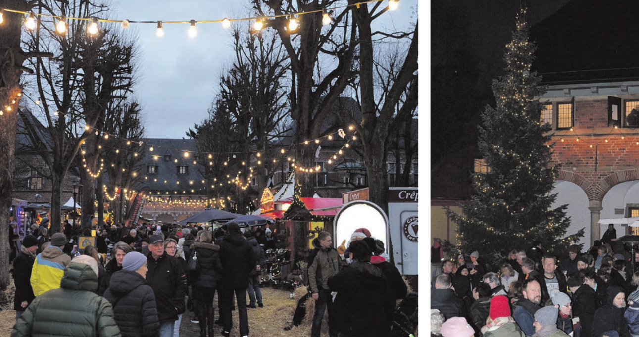 Weihnachtsmarkt in Reinbek am zweiten Adventwochenende