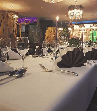 Im Restaurant Tunici werden gern auch Feiern mit bis zu 80 Personen ausgerichtet Im Restaurant Tunici werden gern auch Feiern mit bis zu 80 Personen ausgerichtet