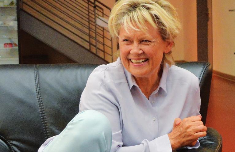 Sängerin Gitte Hænning