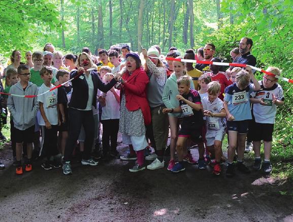Schüler am Start