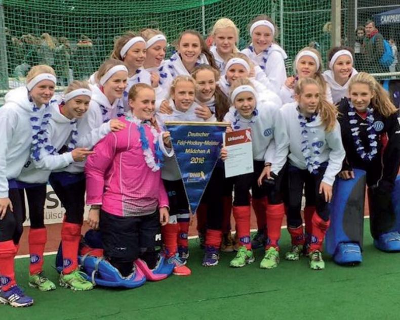 Die neuen Meister-Mädchen A vom GTHGC. FOTO: HEIKE FLESCHÜTZ/GTHGC